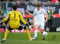 Fussball 1. Bundesliga, Saison 2011/2012:  1. FC Nuernberg - FC Bayern Muenchen