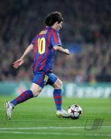 FUSSBALL  International CHL 09/10 :  Lionel Messi (Barca)