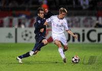 FUSSBALL  International CHL 09/10: Olympique Lyon - FC Bayern  Muenchen