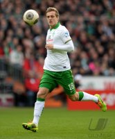 Fussball, 1. Bundesliga  Saison 2013/2014: SV Werder Bremen - Borussia Moenchengladbach