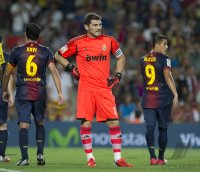 FUSSBALL Primera Division/Super Cup 2012: Torwart Iker Casillas (Real Madrid)