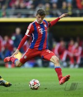 Fussball 1. Bundesliga Saison 14/15: FC Bayern Muenchen - Borussia Dortmund