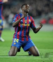 FUSSBALL  International CHL 09/10 :  Yaya Toure (Barca)