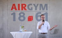 Eroeffnung Freilufthalle des TV Rottenburg