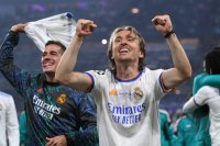 Fussball CHL FINALE 21/22 in Paris: FC Liverpool - Real Madrid