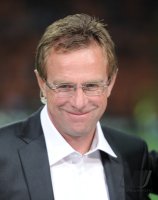 FUSSBALL CHL  Saison 10/11:  Trainer Ralf Rangnick (FC Schalke 04)