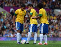 FUSSBALL Olympia 2012 Maenner: Brasilien - Weissrussland