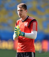 FUSSBALL WM 2014  Viertelfinale; Torwart Ron-Robert Zieler (Deutschland)