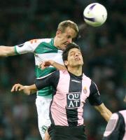 Fussball UEFA Pokal: Werder Bremen - Espanyol Barcelona