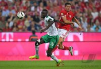 Fussball 1. Bundesliga Saison 2016/2017: FC Bayern Muenchen - SV Werder Bremen