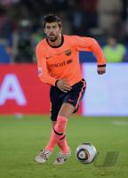 Fussball FIFA Club WM UAE 2009;   Gerard Pique (FC Barcelona)