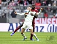 Fussball 1. Bundesliga Saison 21/22: FC Bayern Muenchen - SpVgg Greuther Fuerth