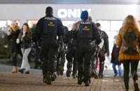 Grosses Polizeiaufgebot bei einer Demo in der Tuebinger Altstadt