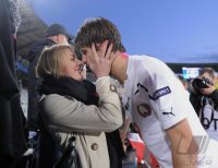 Fussball U21-Europameisterschaft 2011:  Timm Klose (Schweiz) mit Freundin