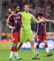 Fussball 1. Bundesliga Saison 14/15: FC Bayern Muenchen - Borussia Dortmund