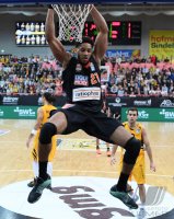 Basketball 1. Bundesliga 16/17 Hauptrunde: Walter Tigers Tuebingen - medi Bayreuth