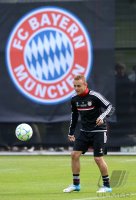 Fussball 1. Bundesliga: Abschluss Training beim FC Bayern Muenchen