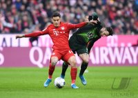 Fussball 1. Bundesliga Saison 19/20: FC Bayern Muenchen - VfL Wolfsburg