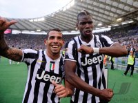 FUSSBALL SERIE A 2013/2014: JUBEL Juventus Turin