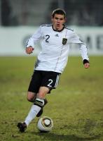 FUSSBALL LAENDERSPIEL U20: Deutschland, JUNG Einzelaktion