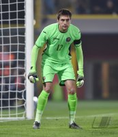 FUSSBALL INTERNATIONAL: Torwart Ciprian Tatarusanu (Rumaenien)