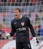 FUSSBALL  1. BUNDESLIGA  09/10  Torwart Jens Lehmann  (VfB Stuttgart)