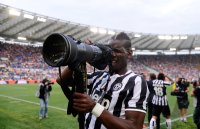 FUSSBALL SERIE A 2013/2014: JUBEL Paul Pogba (Juventus Turin)