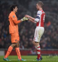 Fussball CHL  Saison 2014/2015: Arsenal London - Borussia Dortmund