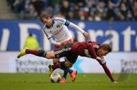 Fussball, 1. Bundesliga  Saison 2013/2014: Hamburger SV - 1. FC Nuernberg
