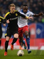 Fussball, 1. Bundesliga  Saison 2013/2014: Hamburger SV - Borussia Dortmund