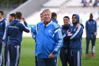 Fussball U 21 Laenderspiel: DFB Trainer Horst Hrubesch (Deutschland)