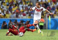 FUSSBALL WM 2014, Gruppenphase: Deutschland - Ghana