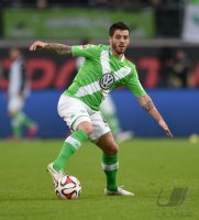 Fussball, 1. Bundesliga  Saison 2014/2015: VfL Wolfsburg - SC Freiburg
