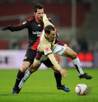 Fussball: 1. Bundesliga Saison 2010/2011: Leverkusen - Hannover