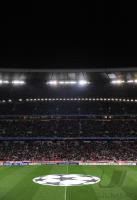 FUSSBALL  International CHL 09/10 : UEBERSICHT  ALLIANZ ARENA mit dem CL LOGO