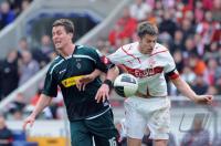 FUSSBALL  1. BUNDESLIGA  09/10    VfB Stuttgart - Borussia Moenchengladbach