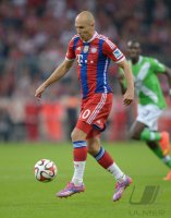 Fussball 1. Bundesliga Saison 14/15: Arjen Robben (FC Bayern Muenchen)