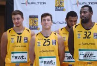 Basketball 1. Bundesliga 15/16  Teamvorstellung Walter Tigers Tuebingen