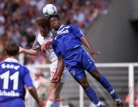 Fussball  1. Bundesliga  2000/2001: VfB Stuttgart - FC Schalke 04
