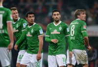 Fussball, 1. Bundesliga  Saison 2013/2014: SV Werder Bremen - FC Bayern Muenchen