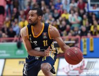 Basketball 1. Bundesliga 14/15 Hauptrunde: Walter Tigers Tuebingen - Alba Berlin