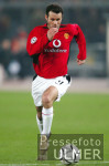 Fussball UCL: MANU, GIGGS Einzelaktion