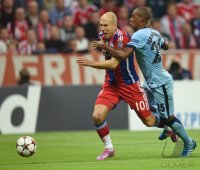 Fussball CHL  Saison 2014/2015: FC Bayern Muenchen - Manchester City