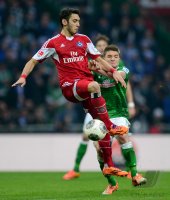 Fussball, 1. Bundesliga  Saison 2013/2014: SV Werder Bremen - Hamburger SV