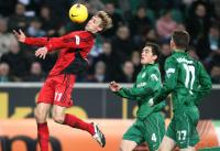 Fussball 1. Bundesliga: Wolfsburg - Leverkusen