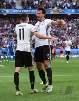 Fussball Europameisterschaft Achtelfinale 2016: Deutschland - Slowakei