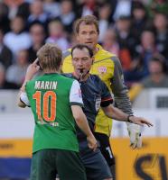 FUSSBALL  1. BUNDESLIGA  09/10  VfB Stuttgart  -  Werder Bremen