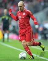 Fussball 1. Bundesliga, Saison 2011/2012: Arjen Robben  (FC Bayern Muenchen)