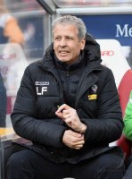 Fussball  1. Bundesliga  14/15: Trainer Lucien Favre (Borussia Moenchengladbach)