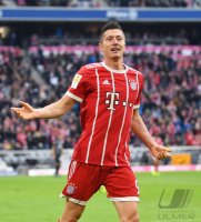 Fussball 1. Bundesliga Saison 17/18: FC Bayern Muenchen - 1. FSV Mainz 05